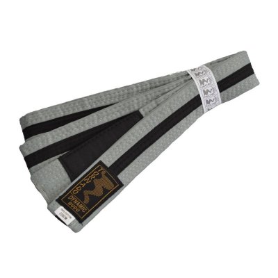 Öv, BJJ, Phoenix, gyerek, szürke-fekete csík